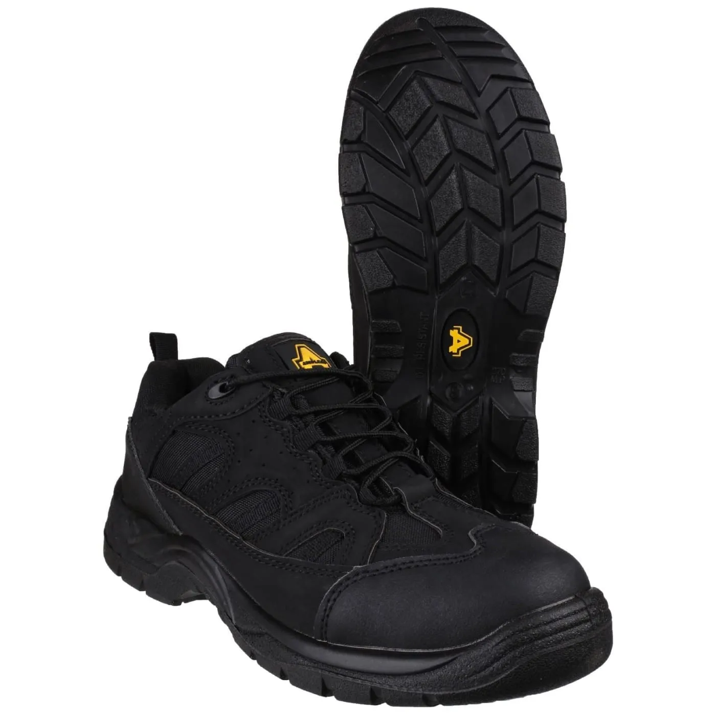 Amblers Safety Black FS214 Vegan Friendly Safety Shoes