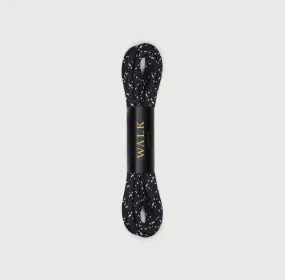Black Round Braided Lace - 140cm