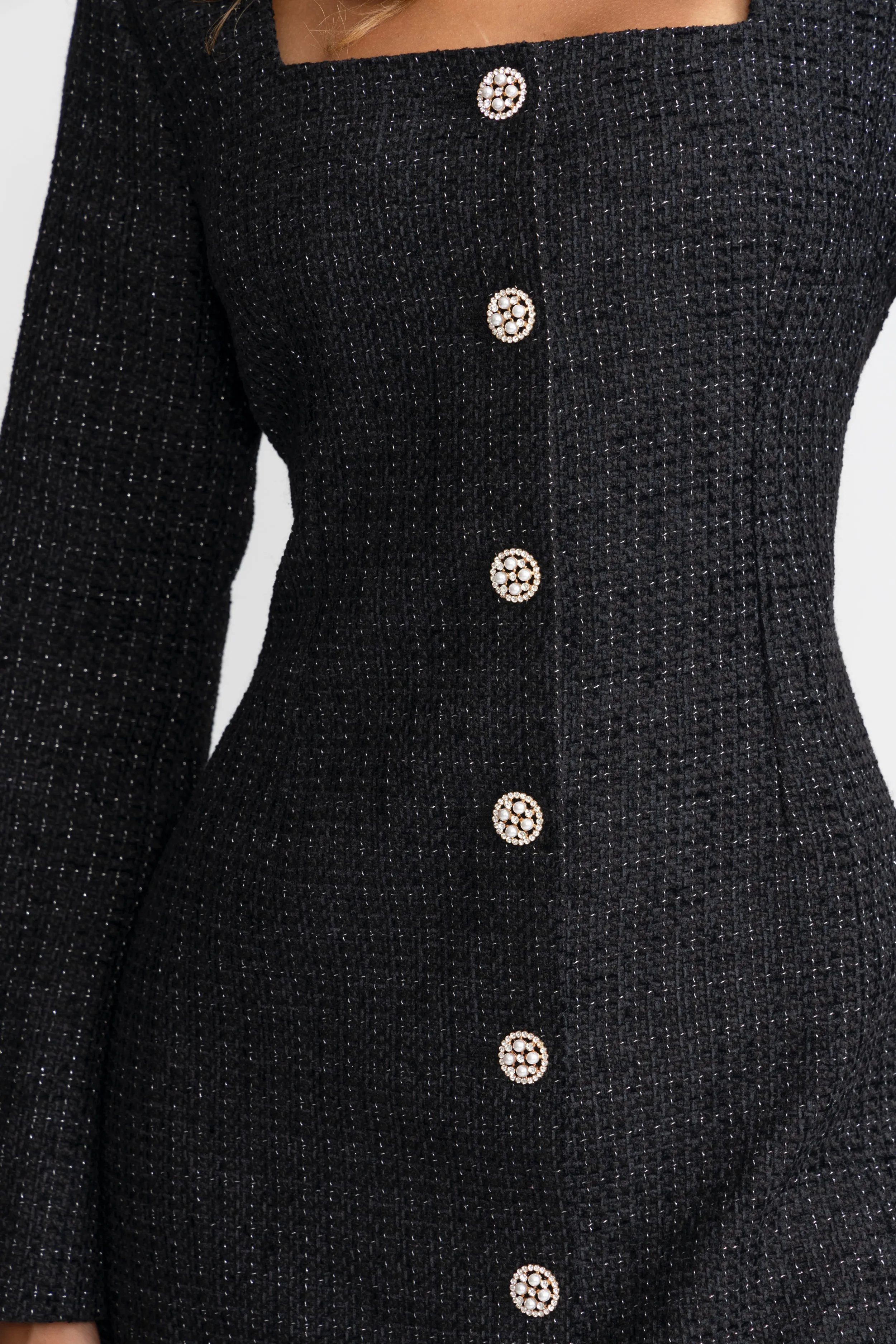 Botilde Boucle Dress - Black
