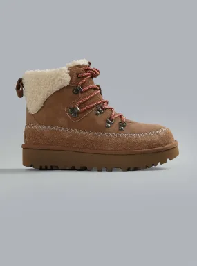 Classic Alpine Lace-Up Light Brown