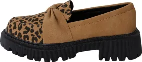 Comfy Loafers for Women Platform Shoes Wide Chunky Loafer Leather Penny Loafers Comfortable Dressy Business Shoes