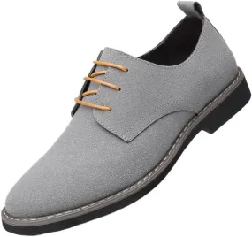 Dress Oxford for Men Vintage Lace Up Casual Breathable Slip Resistant Business