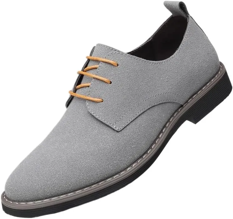 Dress Oxford for Men Vintage Lace Up Casual Breathable Slip Resistant Business
