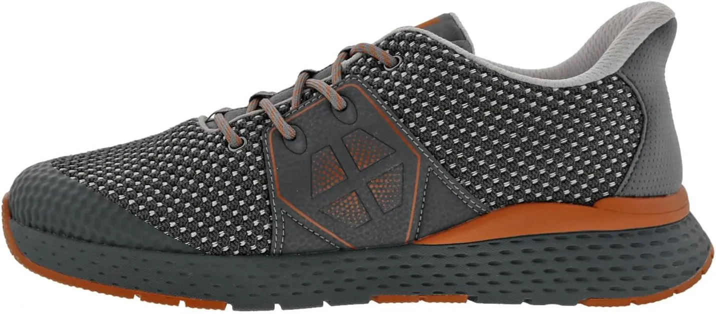 Drew Mens Perform, Lightweight Comfort Athletic Shoe with Slip Resistant Sole
