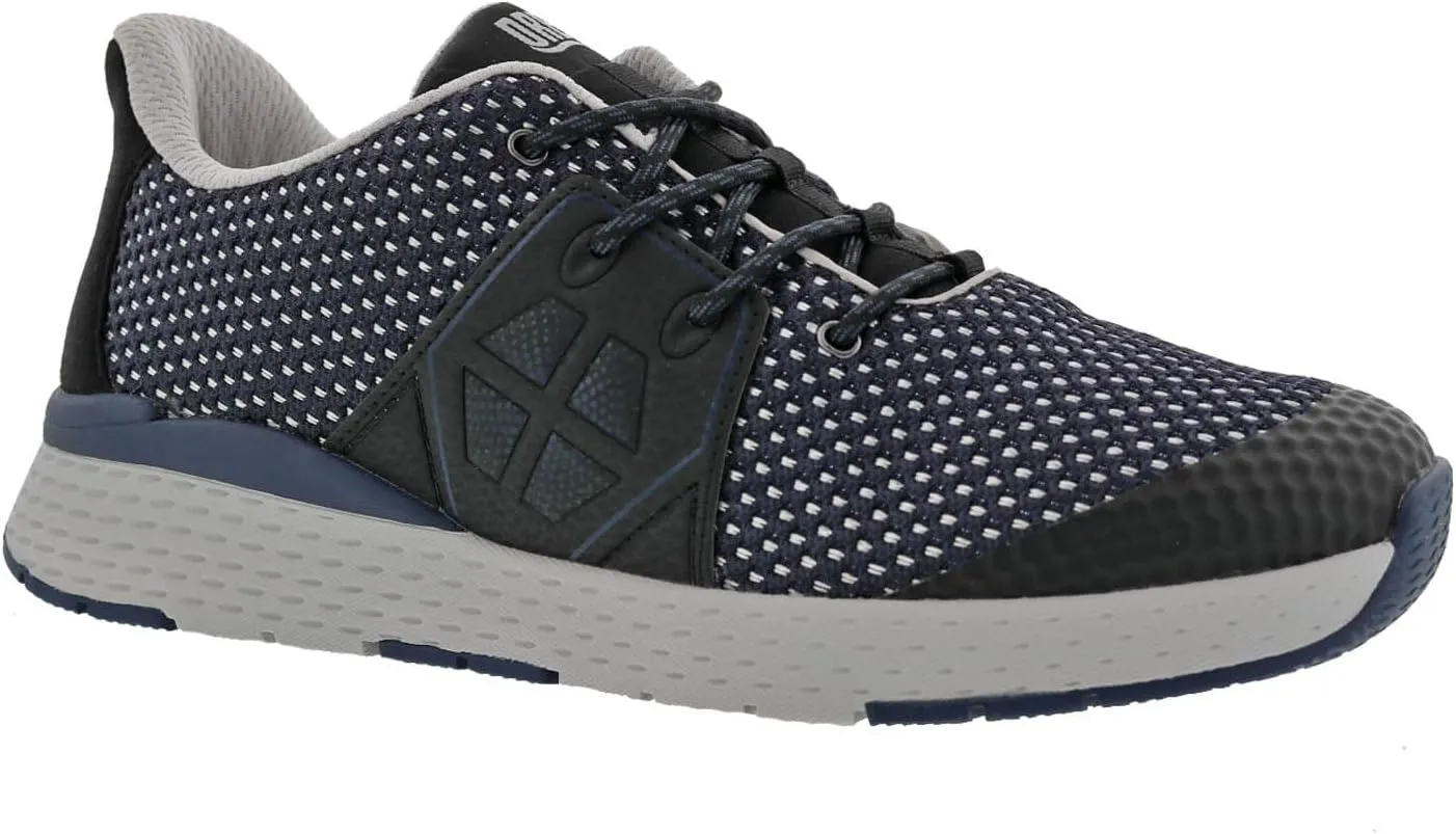 Drew Mens Perform, Lightweight Comfort Athletic Shoe with Slip Resistant Sole