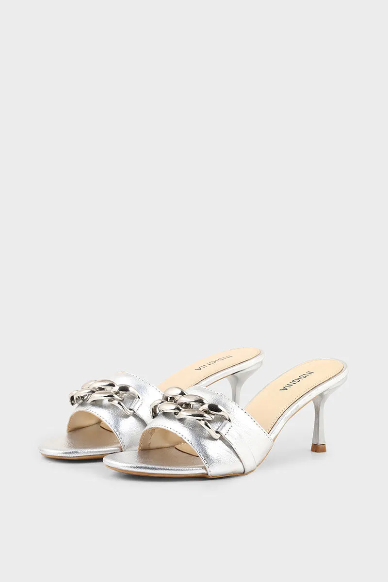 Formal Slip On I38523-Silver