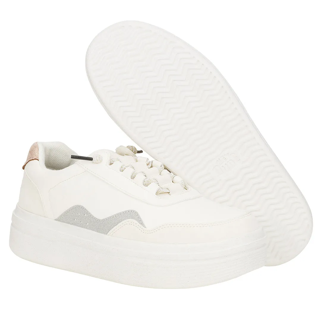 Hey Dude - Hudson Lift Womens Sneaker Metallic