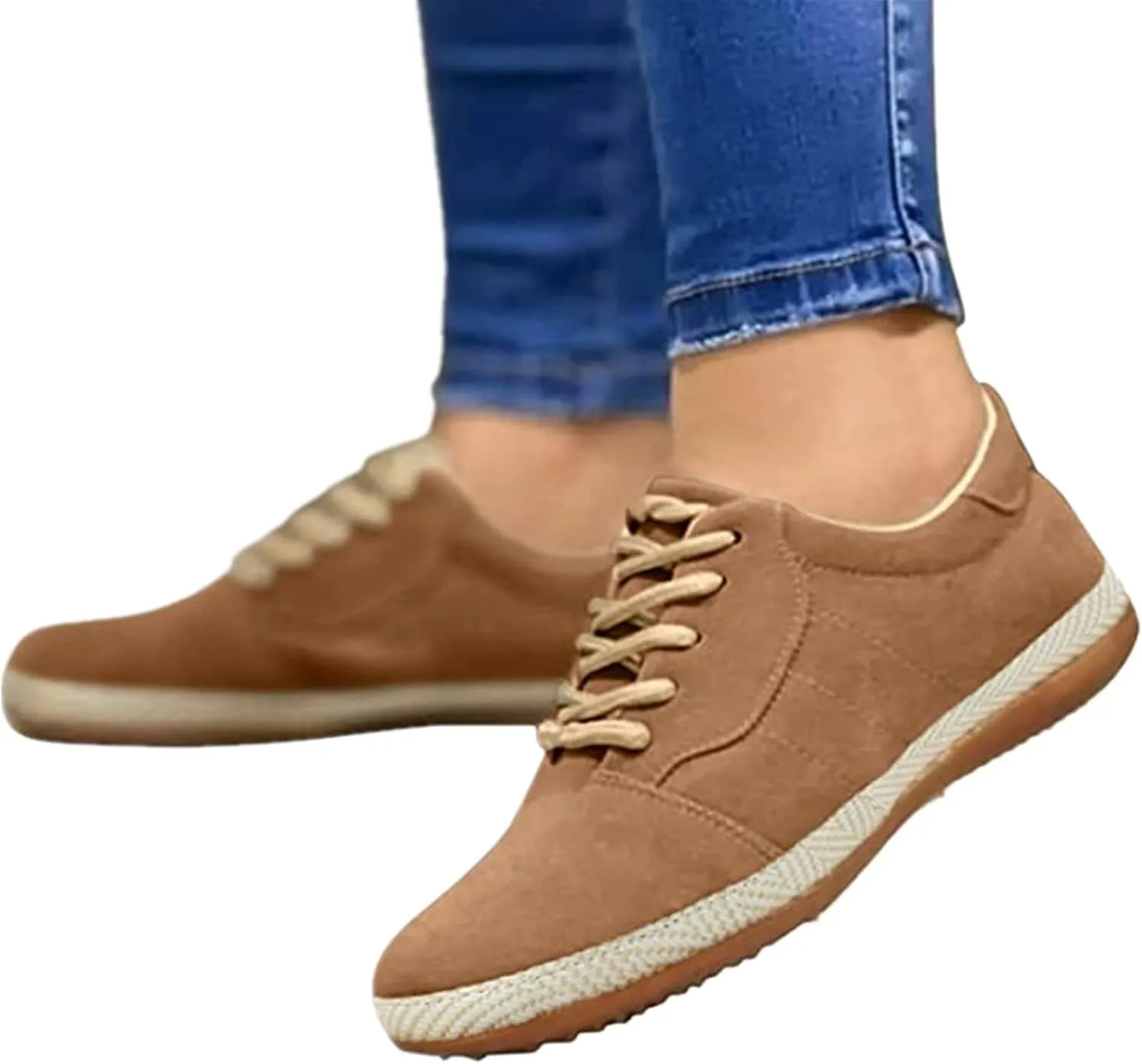 Ladmiple Shoes For Women Sneakers Trendy Slip On Canvas Shoes Fashion Comfort Dressy Casual Summer Walking Flats Loafers