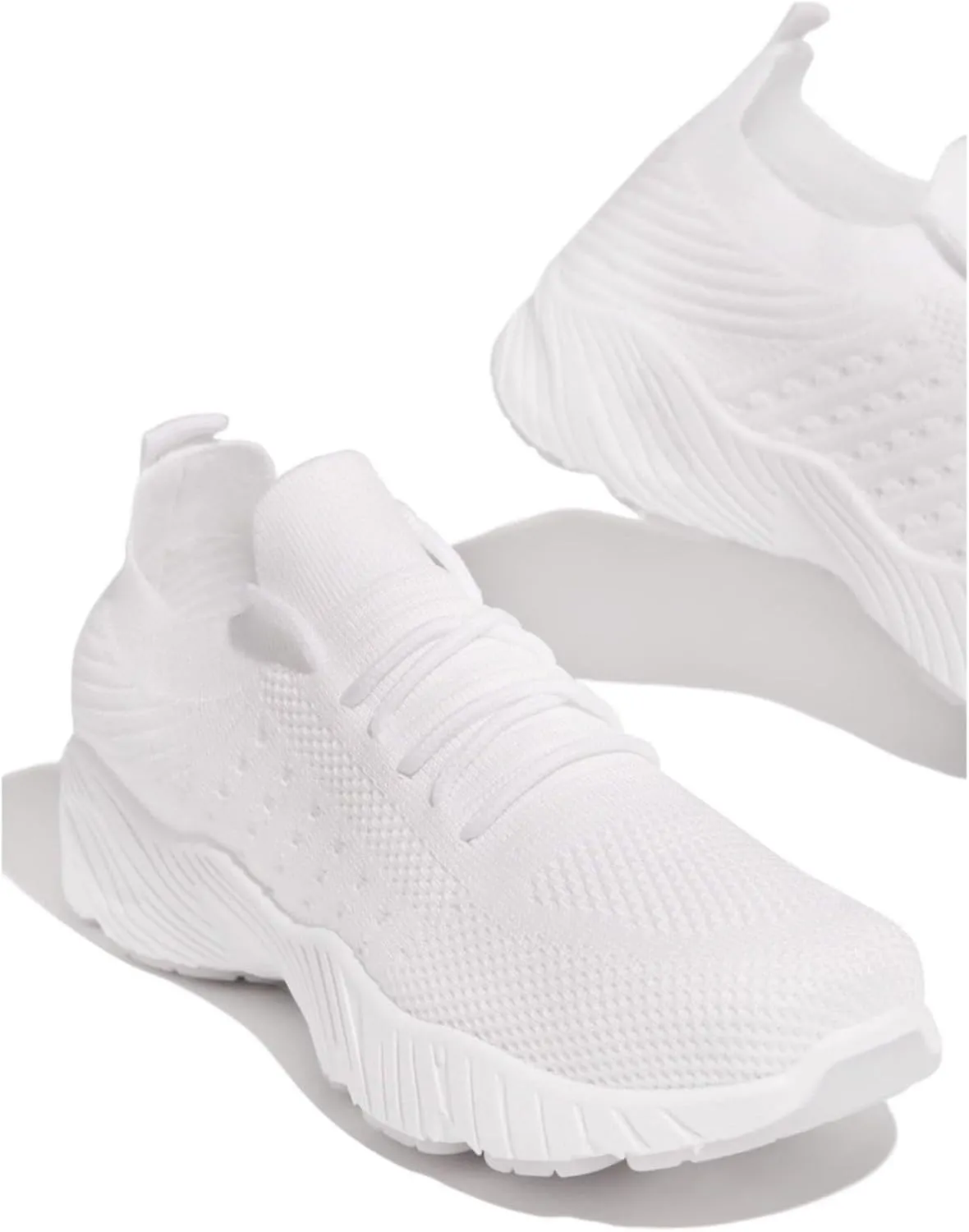 Ladmiple Sneakers For Women Trendy 2025 Walking Shoes Slip on Sock Loafers Fashion Casual Athletic Running Tennis Shoes 2025