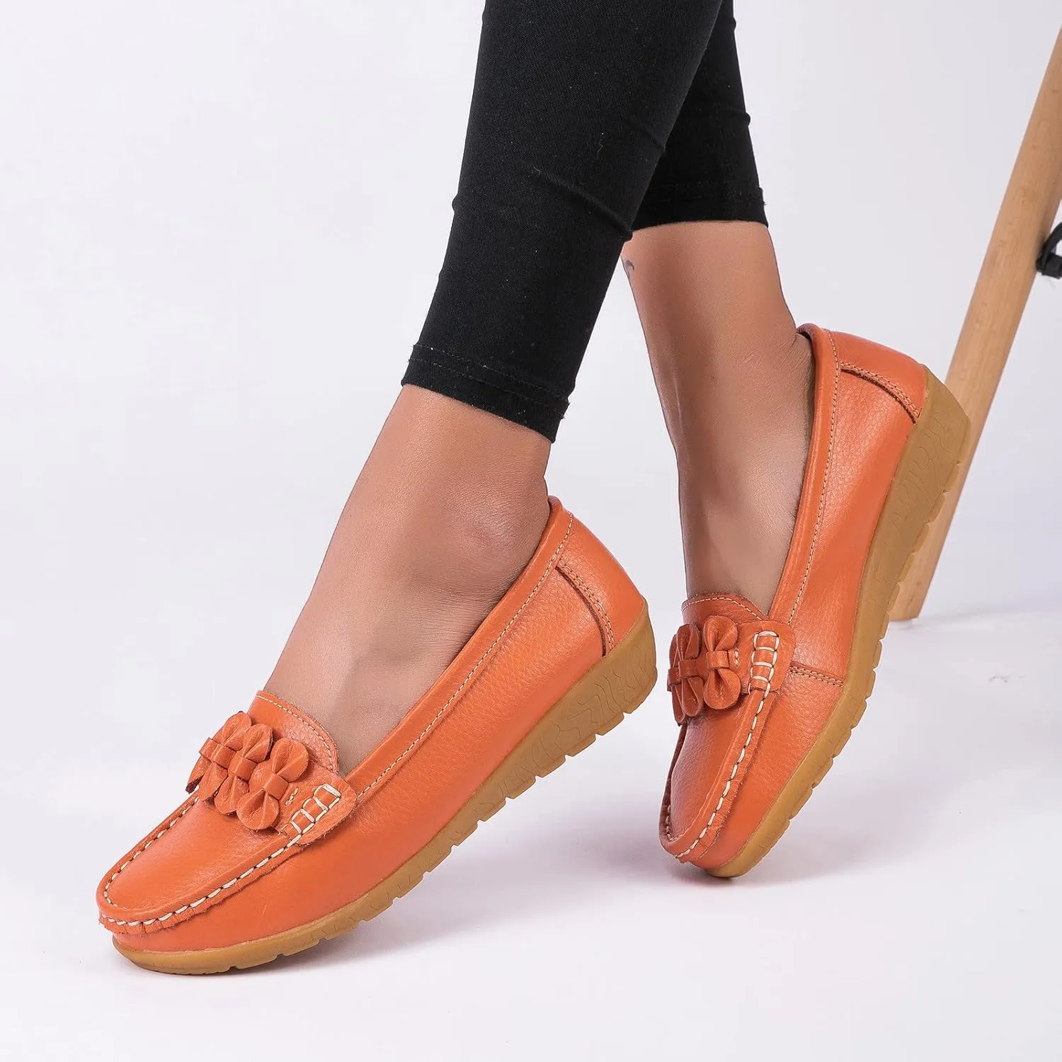 Loafers for Women Comfort Slip On Loafers 2025 Orthopedic Loafers Arch Support Dress Shoes Casual Walking Shoes