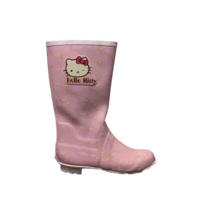 M&S Girls Hello Kitty Wellington Boots Size UK 6 / EU 39.5 / US 8