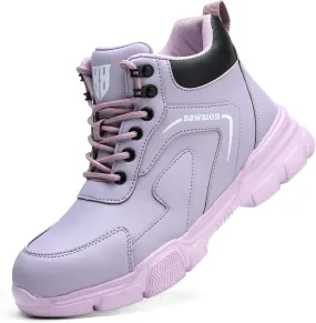Nasogetch Waterproof Work Boots for Men Women Steel Toe Boots Lightweight Indestructible Slip Resistant Construction Safety Boots