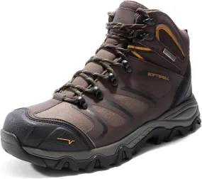 NORTIV 8 Waterproof Work Boots for Men Steel Toe Safety Construction Boots
