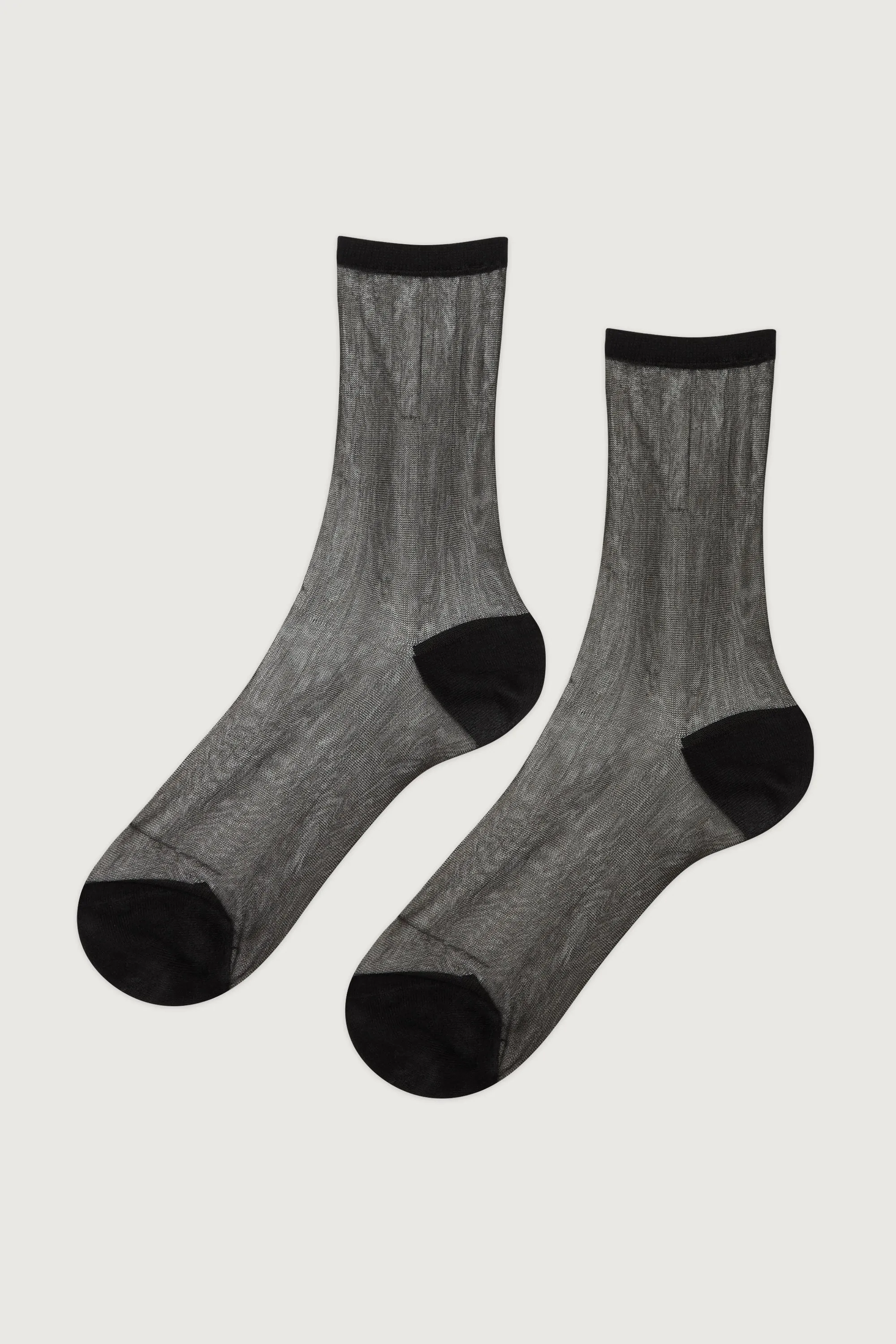 ORGANIC COTTON NYLON MESH SOCKS