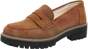 Orthoture-Orthopedic Platform Loafers Comfort Orthopedic Shoes Womens Round Toe WalkingShoe,Slip-On Suitable for All Foot Shapes