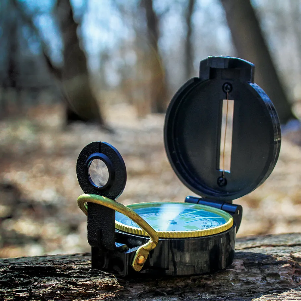 Plastic Lensatic Compass