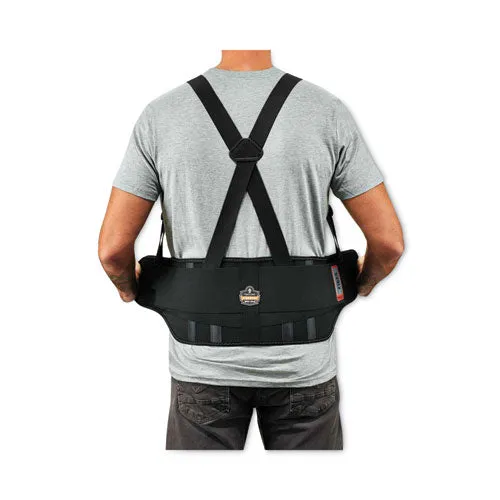 Proflex 1625 Elastic Back Support Brace, X-small, 20" To 25" Waist, Black