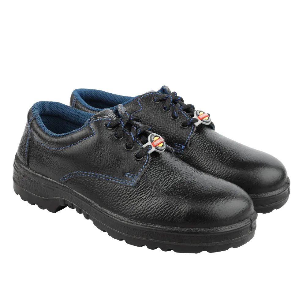 Warrior Black Industrial Safety Shoes for Men 98-01 By Liberty