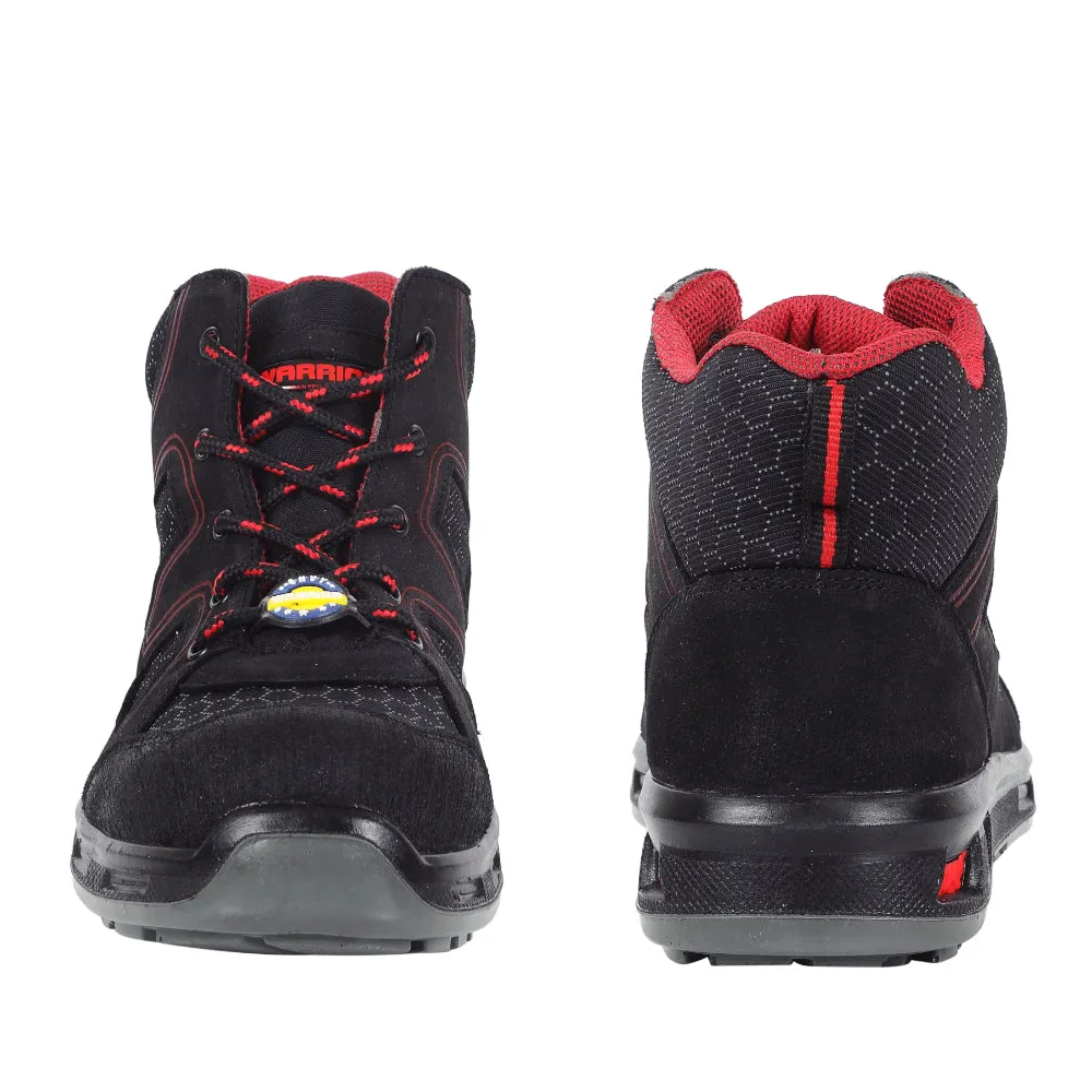 Warrior Red Fiber Glass Toe Industrial Safety Boots for Men ENVY NEPTUNE BOOT By Liberty