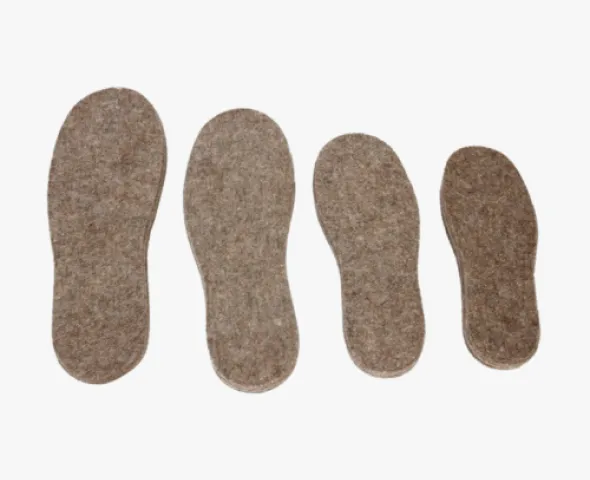 Wholesale Thin Alpaca/Wool Insoles