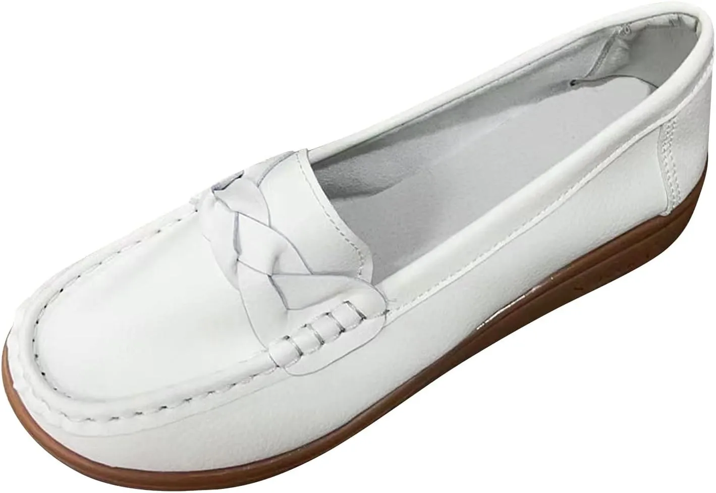 Women’s Loafer Comfortable Office Shoes Dressy Flat Shoes Slip On Shoes Business Shoes Comfy Casual Loafer Work Shoes